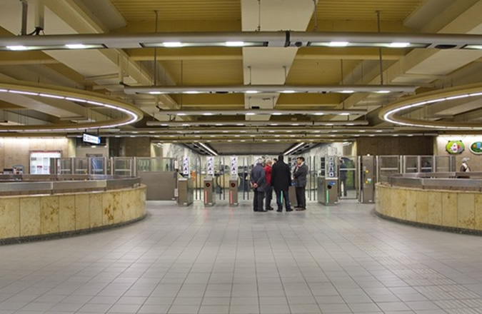 Aumale Metro Station – Brussels