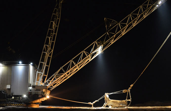 Anglo American Coal Dragline Excavator