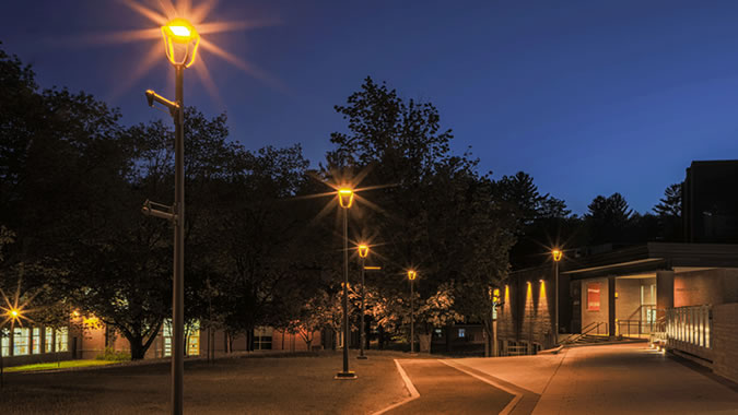 Bishop’s University Dark Sky Lighting