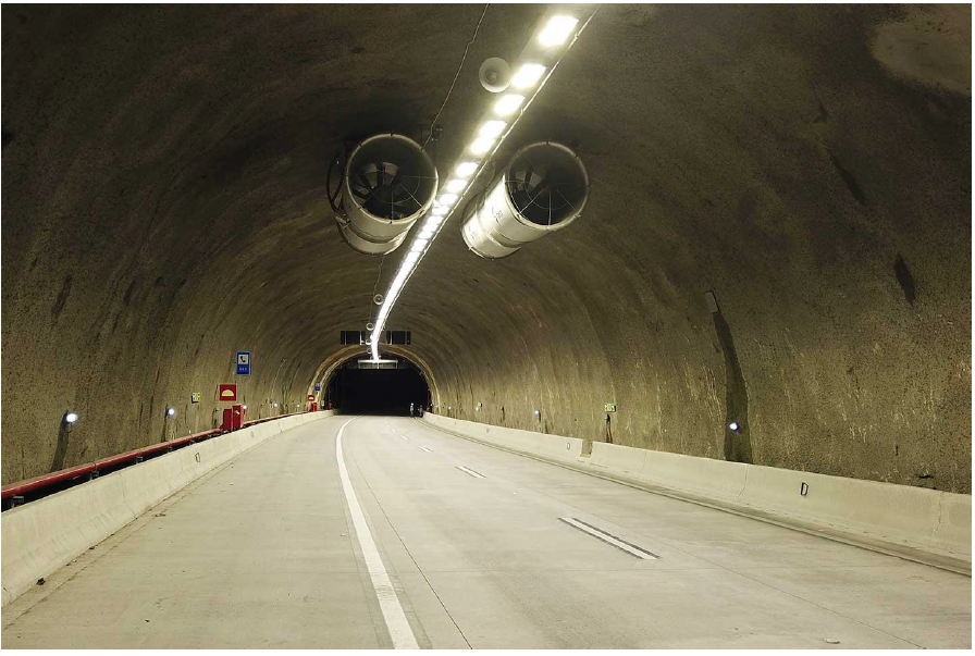 Smart lighting for Tamoios Tunnel